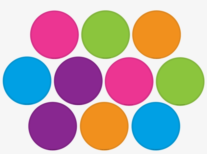 Tcr5189 Bright Colors Circles Accents Image, transparent png