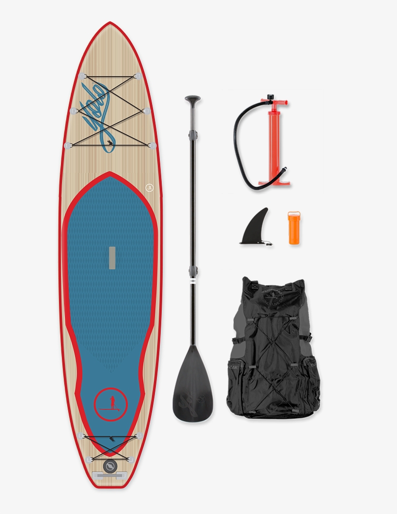 2018 Yolo Inflatable Stand Up Paddleboard, transparent png