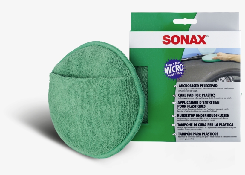 Sonax Care Pad For Plastics, transparent png