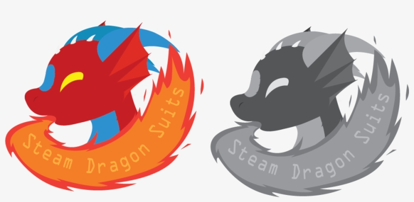 Steam Dragon Suits Logo, transparent png