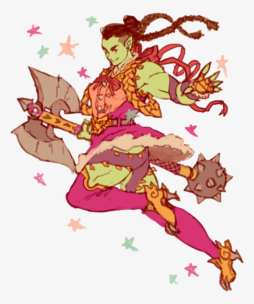 Orc Clipart Scary Character, transparent png