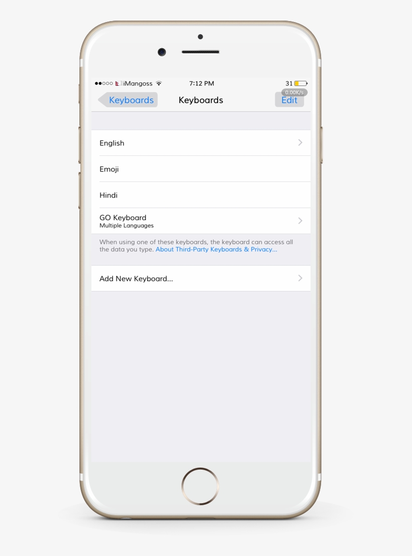 How To Theme & Customize Ios Keyboard Color Without 1080x1080 PNG