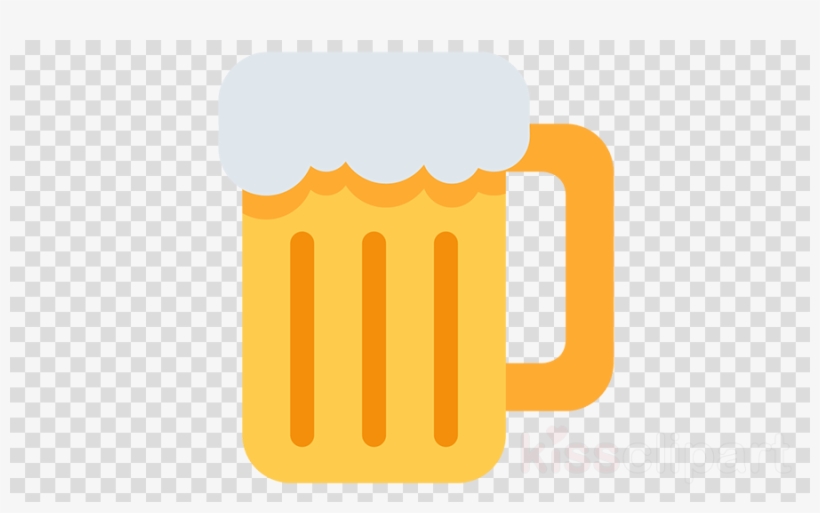 Beer Emoji Twitter Clipart Beer Brewing Grains & Malts 900x520 PNG