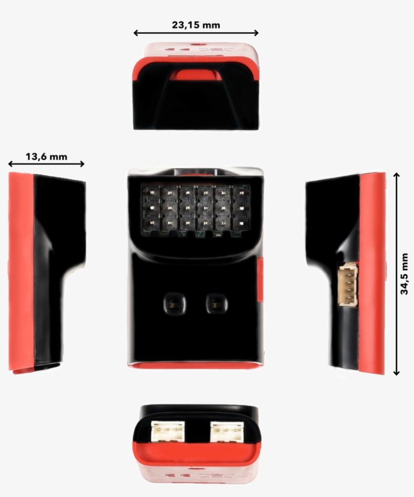 Eznov Neuron Flybarless / Flight Control System, transparent png