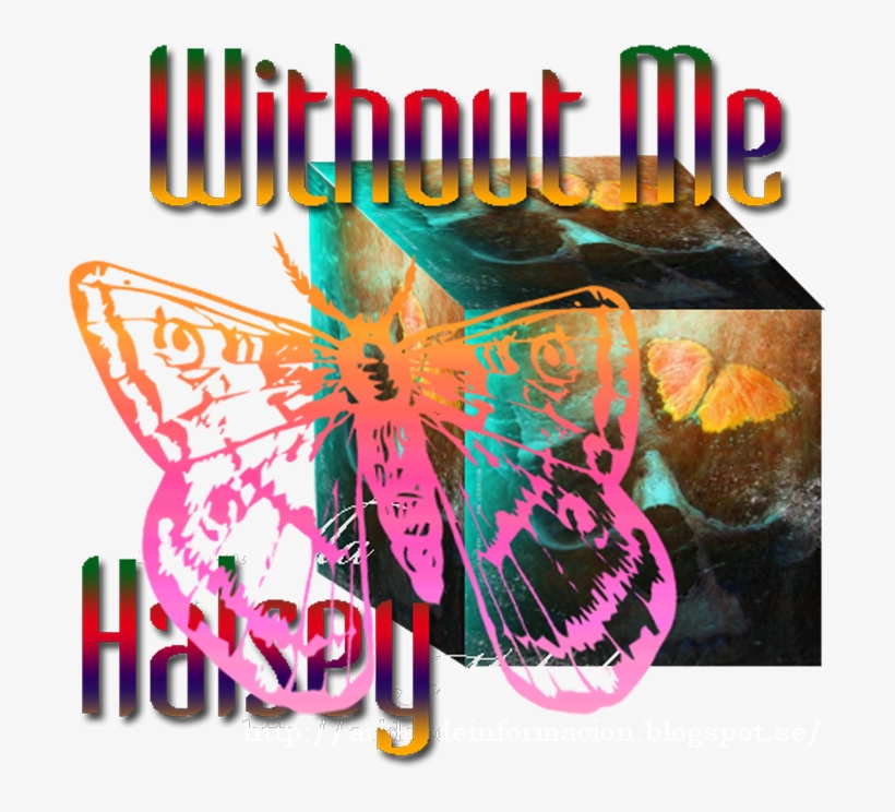 Without Me - Halsey, transparent png