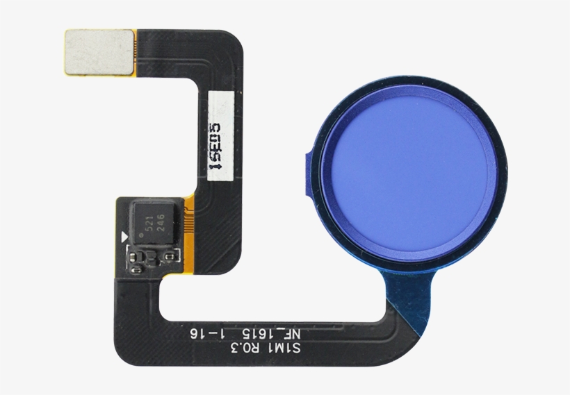 Google Pixel Xl Blue Imprint Fingerprint Reader, transparent png