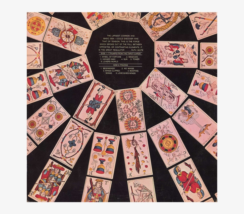 Ruth White “7 Trumps From The Tarot Cards, Pinions”, transparent png