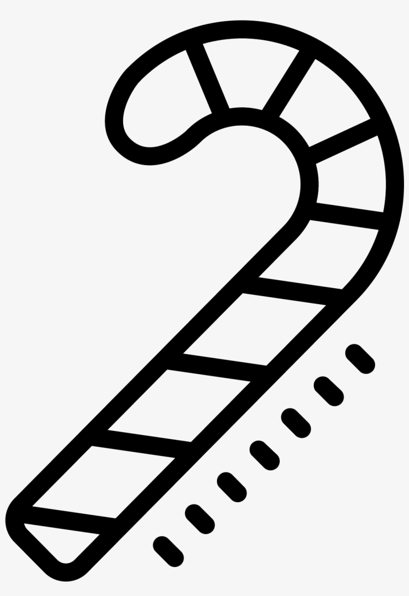 A Candy Cane, The Universal Sign For Christmas, transparent png