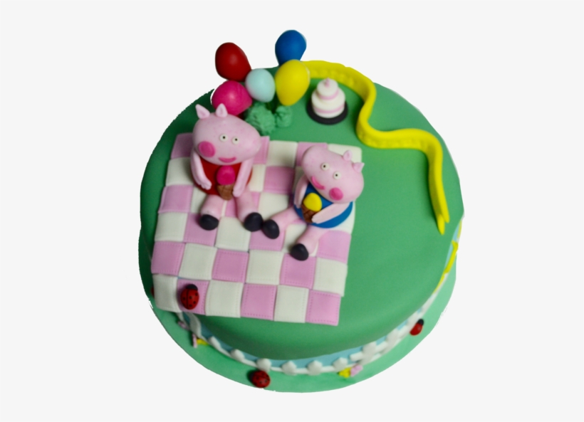 Peppa Pig Birthday Cake, Chocolate On Chocolate And, transparent png
