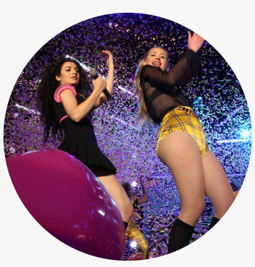 Free Iggy Azalea And Charli Xcx, transparent png