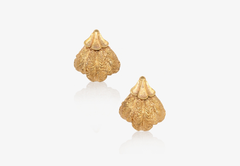 Mardi Gras Plume Dangle Earrings Bronze, transparent png