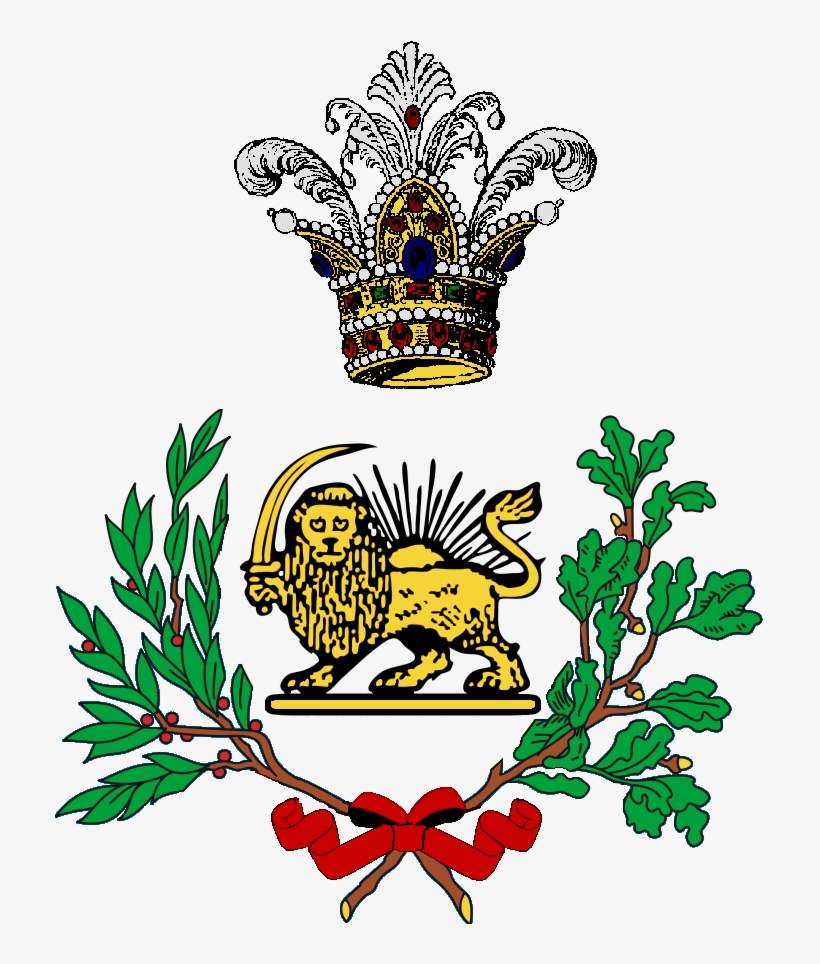 Coat Of Arms Of Iran, Qajar Dynasty, transparent png