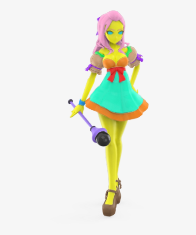 3d, 3d Model, Derpibooru Exclusive, Fluttershy, Magic, transparent png
