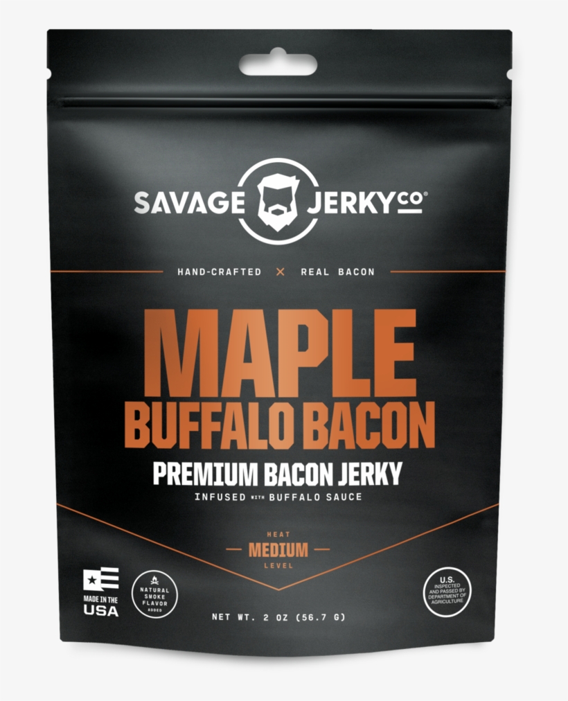 Maple Buffalo Bacon, transparent png