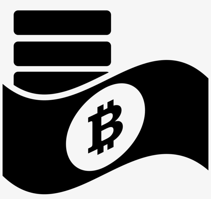 Bitcoin Symbol On Paper And Coins Comments, transparent png