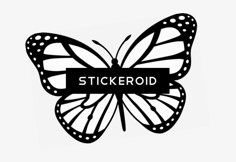Butterfly With Dots Tattoo, transparent png