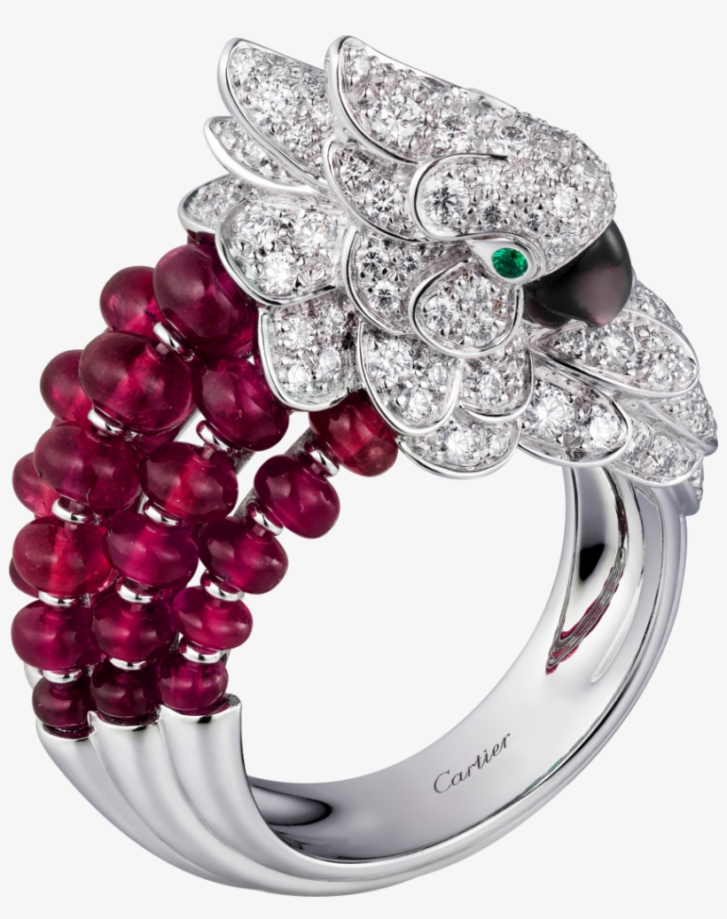 Les Oiseaux Libérés Ringwhite Gold, Rubies, Emeralds,, transparent png