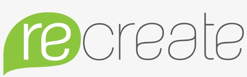 Recreate Logo -, transparent png