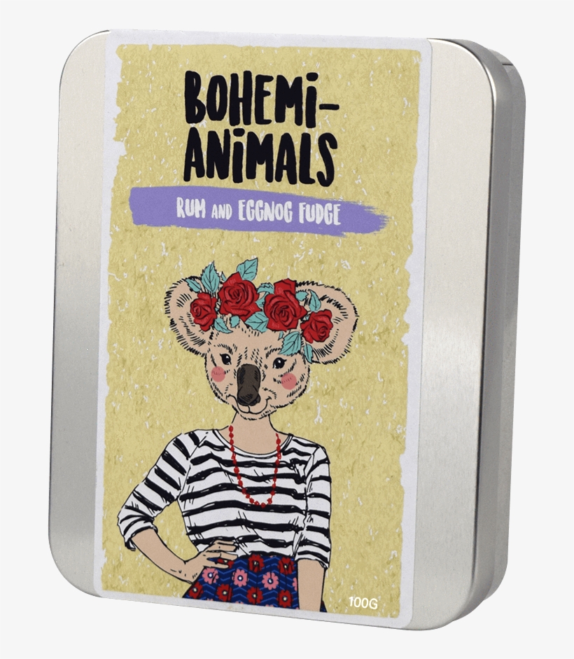 Bohemi Animals Rum And Eggnog Fudge, transparent png