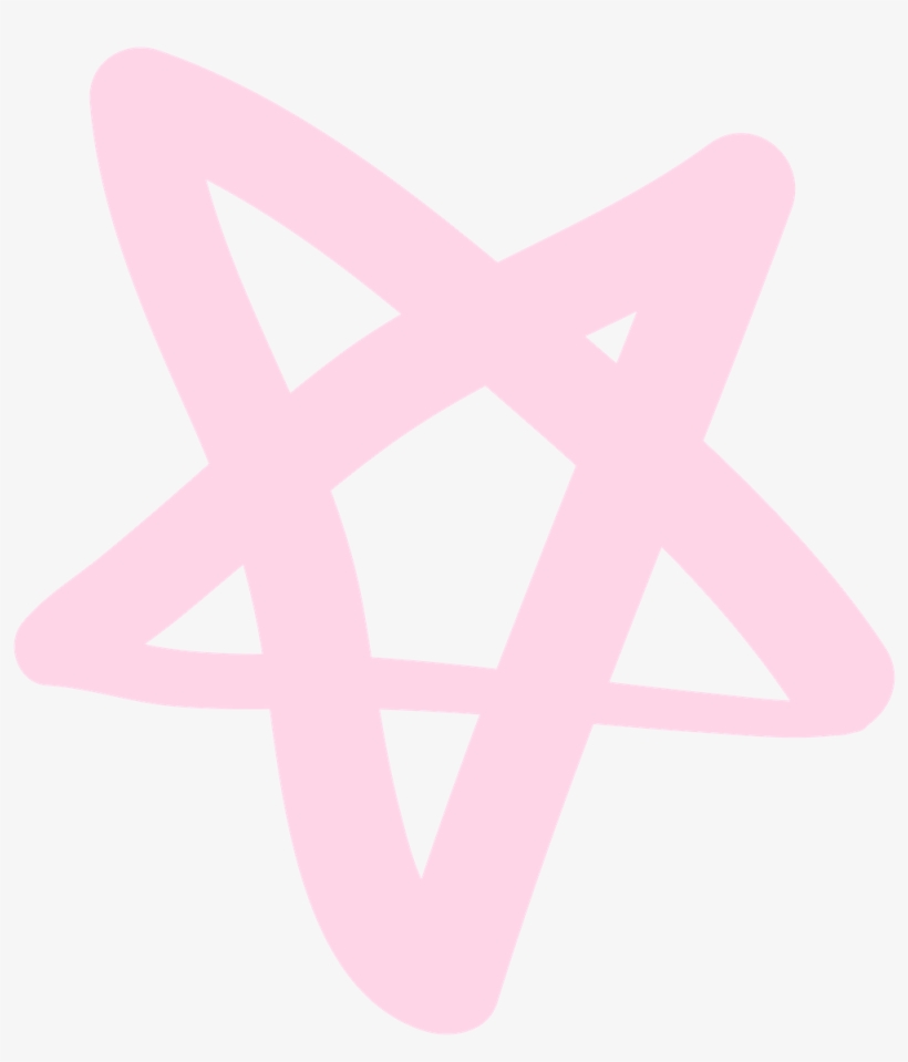 Pink Star Folder, transparent png