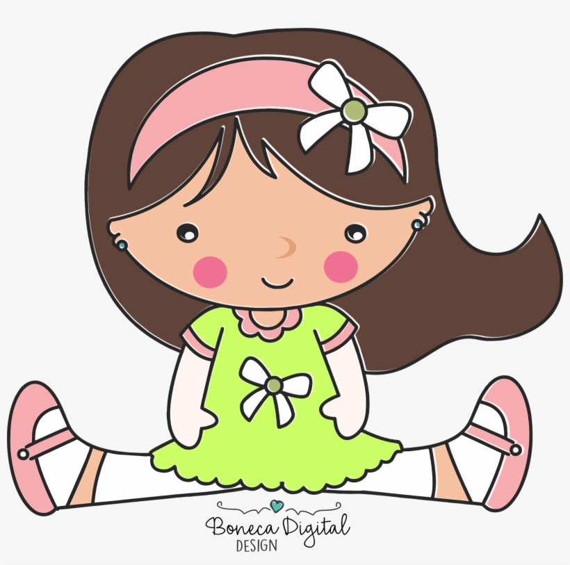 Boneca Digital Cute Free 1600x1509 PNG Download PNGkit