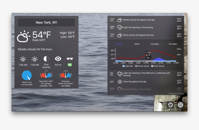 Forecast Bar Apple Tv, transparent png