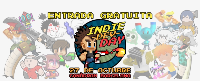 Entrada Gratuita Indiedevday Con La Colaboración De, transparent png