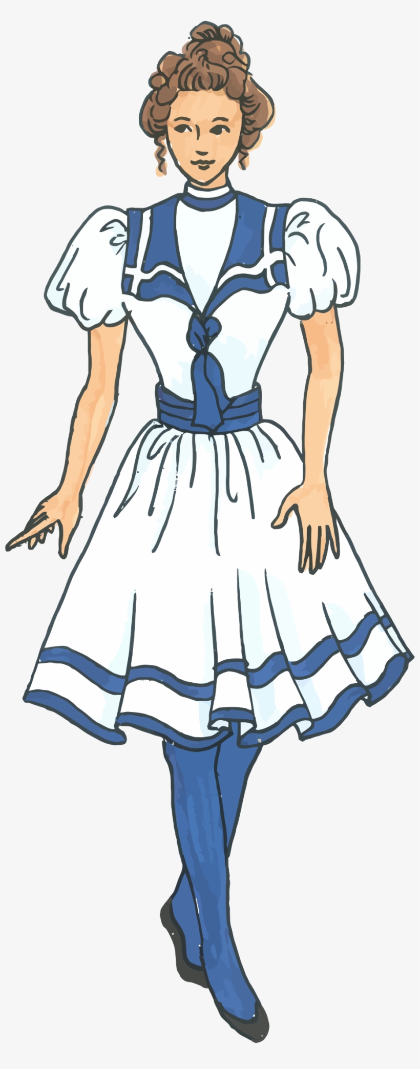 This Free Icons Png Design Of Vintage Women's Swimwear, transparent png