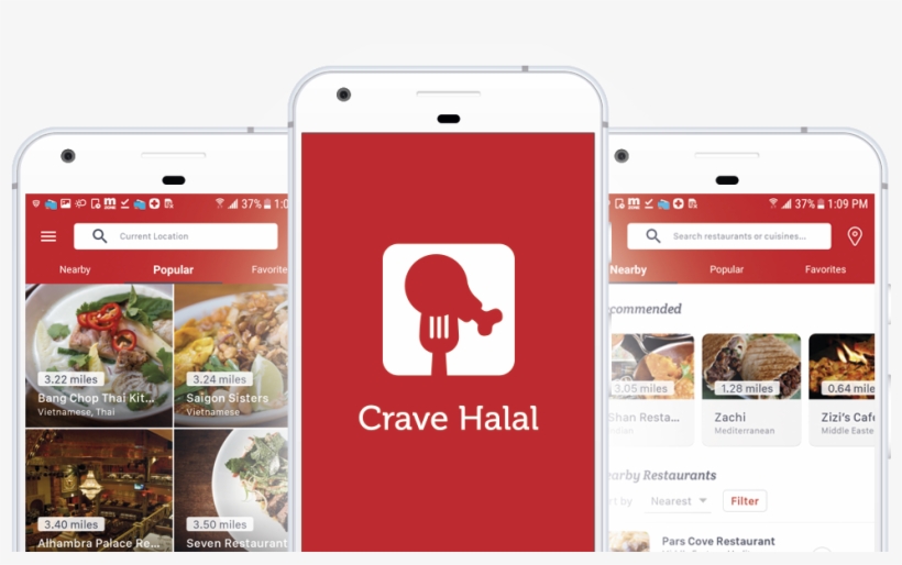 Join 25,000 Users And Download The Crave Halal Mobile, transparent png