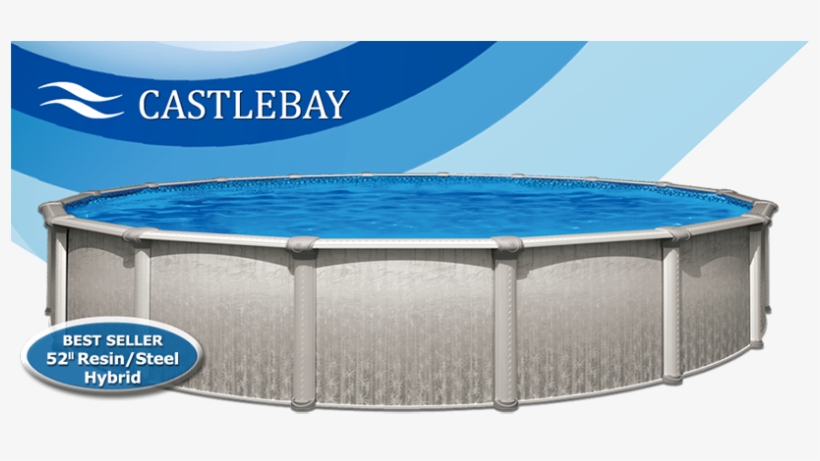 Castlebay Above Ground Pool, transparent png