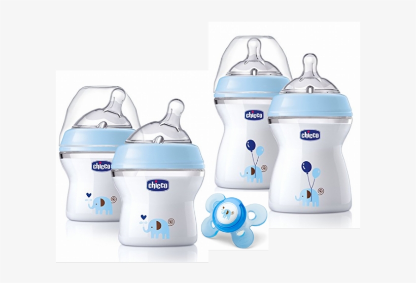 Kit Com 4 Mamadeiras Chicco Natural Fit Newborn Anti, transparent png