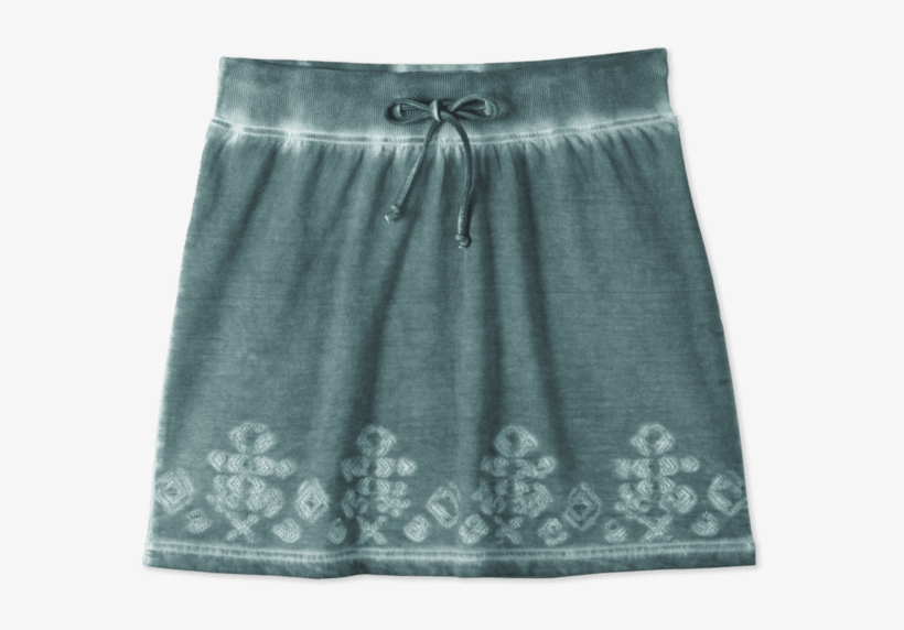 Women's French Terry Skirt, transparent png