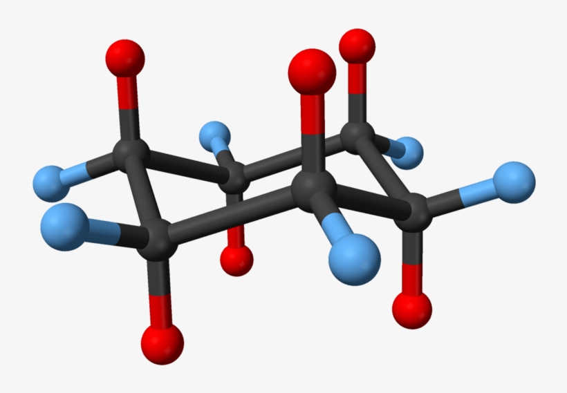 Cyclohexane Chair Colour Coded 3d Balls, transparent png