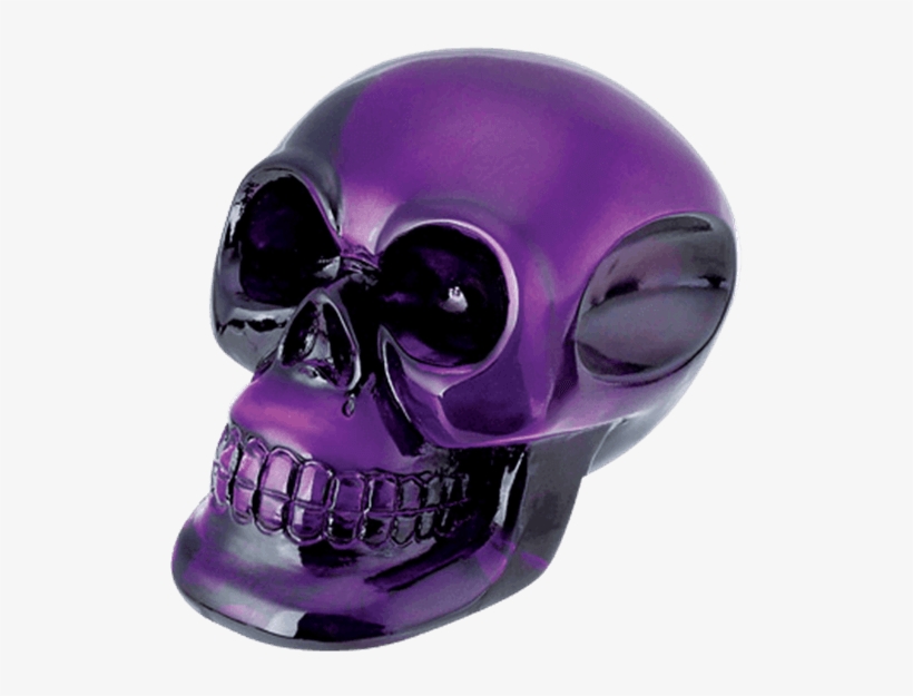 Purple Crystal Skull, transparent png