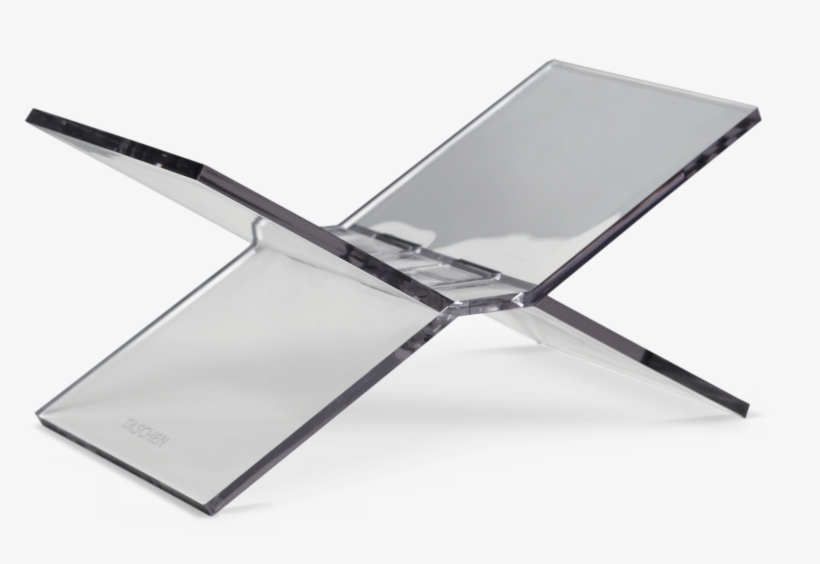 Clear Acrylic Bookstand, transparent png