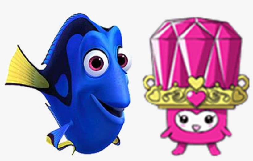 Dory The Blue Fish And Dory The Pink Fairy Tone, transparent png