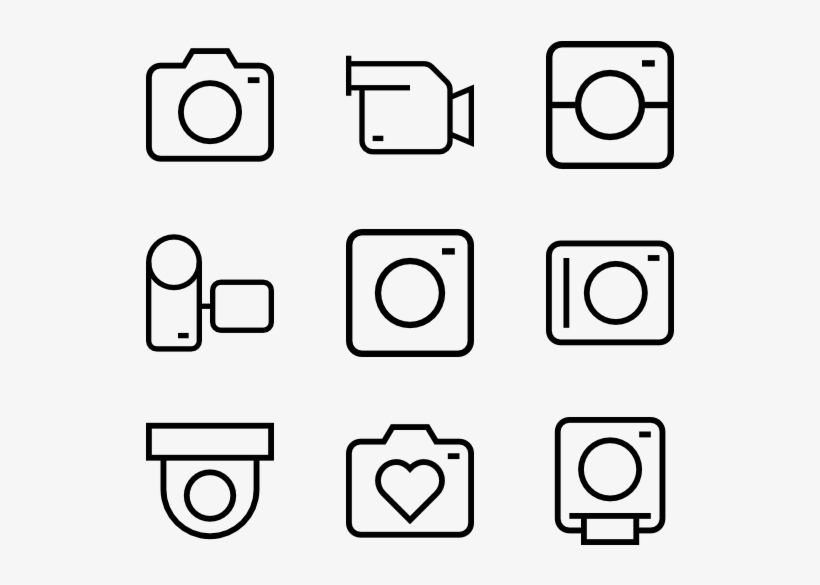 Camera, transparent png
