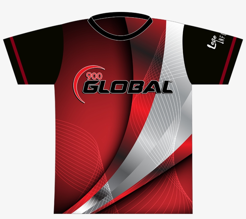 900 Global Red Curve Ds Jersey, transparent png