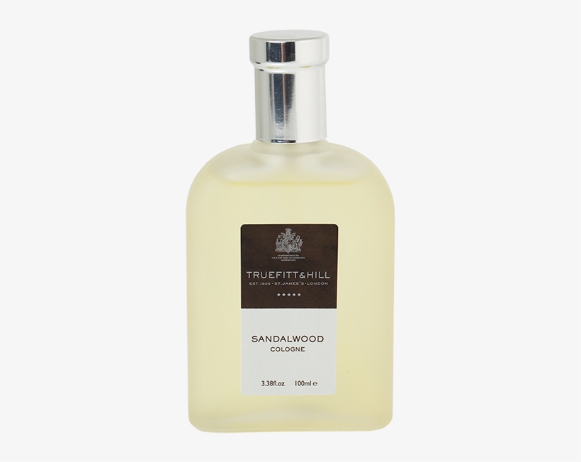 Truefitt & Hill Sandalwood Cologne 100ml, transparent png