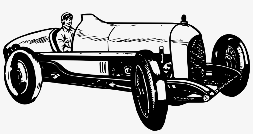 This Free Icons Png Design Of Vintage Racing Car 3, transparent png