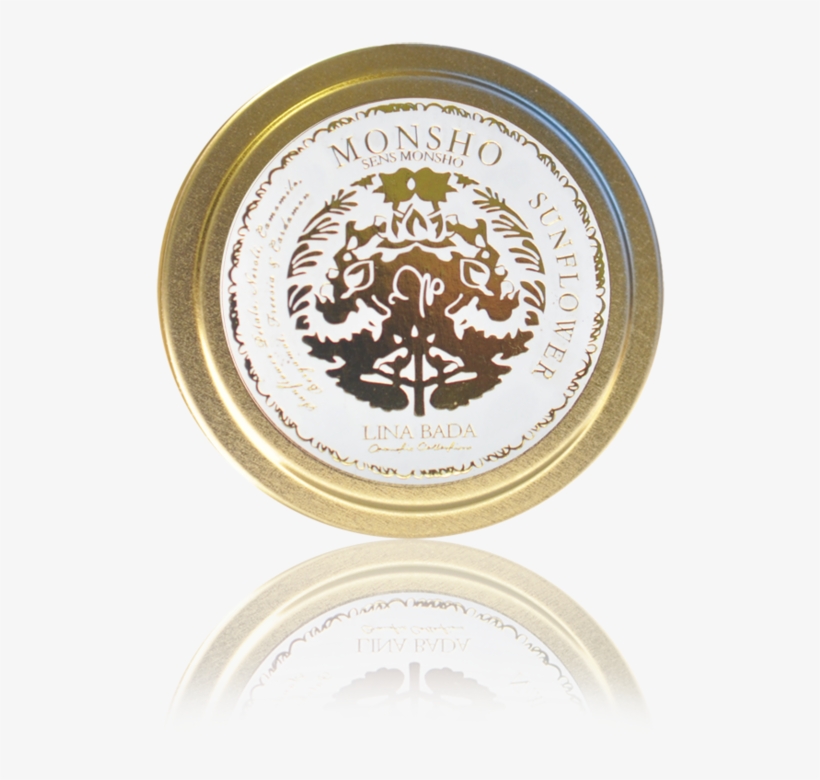 Sunflower Travel Tin Candle, transparent png