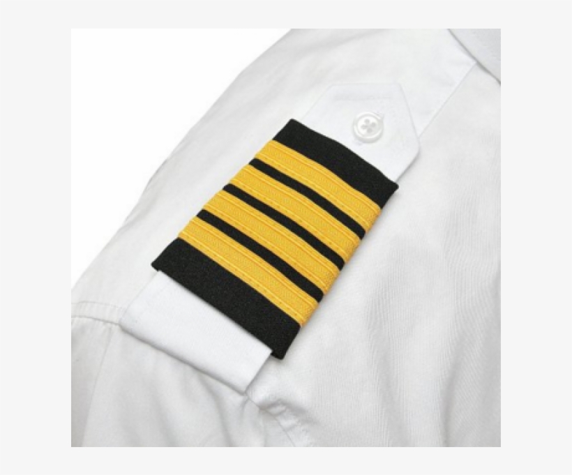 Divisa Professional Pilot Dourada Nylon-4 Faixas, transparent png
