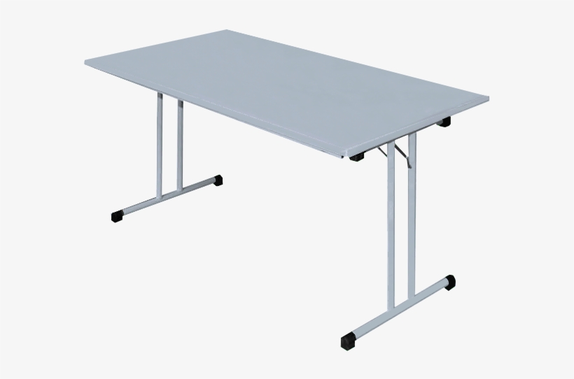 Folding Table With Double-t Frame, transparent png