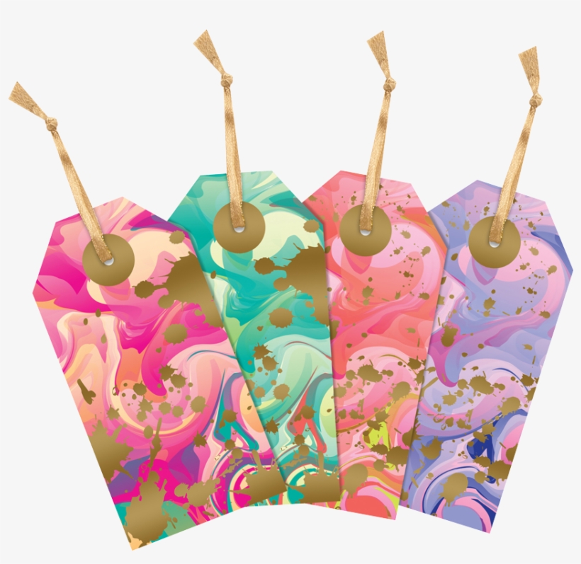 Marble Madness Luggage Tag, transparent png