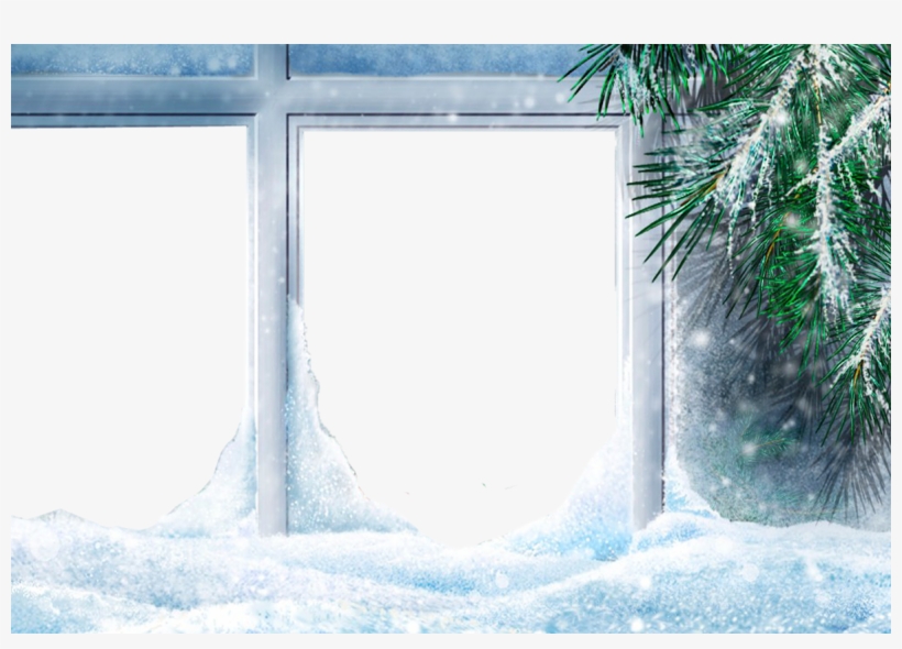 Molduras Natalina Simples Em Png, transparent png