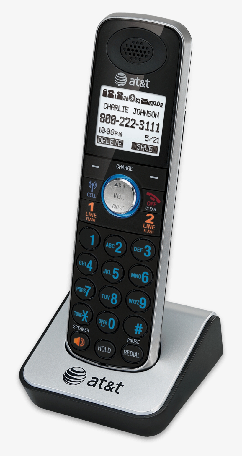 Accessory Handset With Caller Id/call Waiting, transparent png