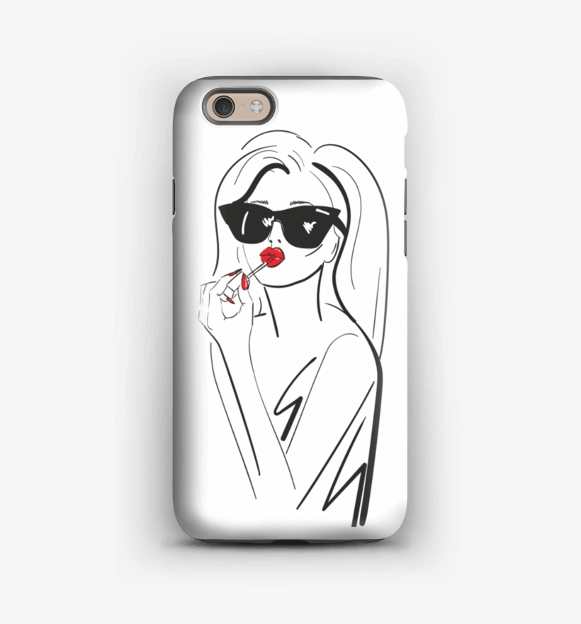 Lipstick Case Iphone 6s Tough, transparent png