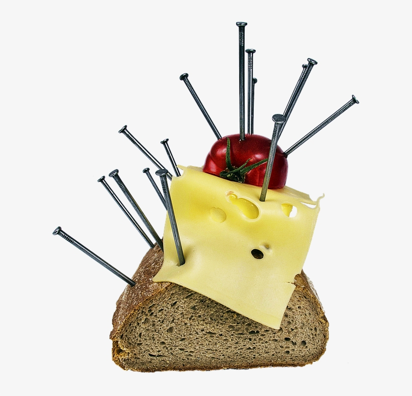 Bread, Cheese, Tomato, Breakfast, Surreal, Art, transparent png
