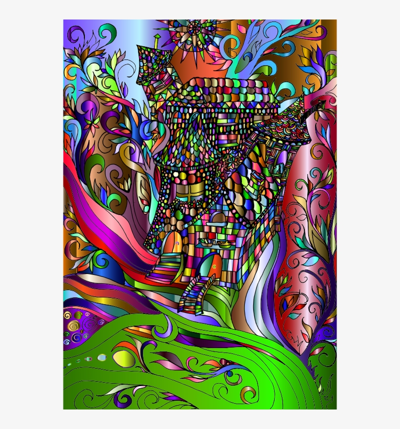 Fantasy Flourish Line Art Surreal, transparent png