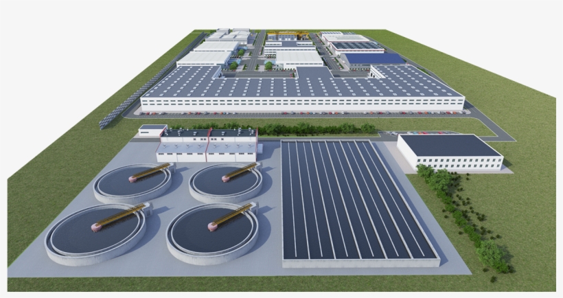 Sewage Treatment Plant, transparent png